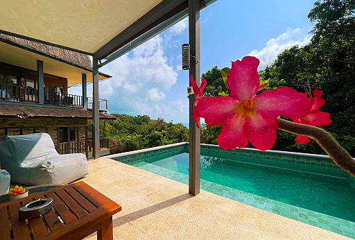 Canopy Village jungle retreat above Haad Tien and Why Nam Koh Phangan
